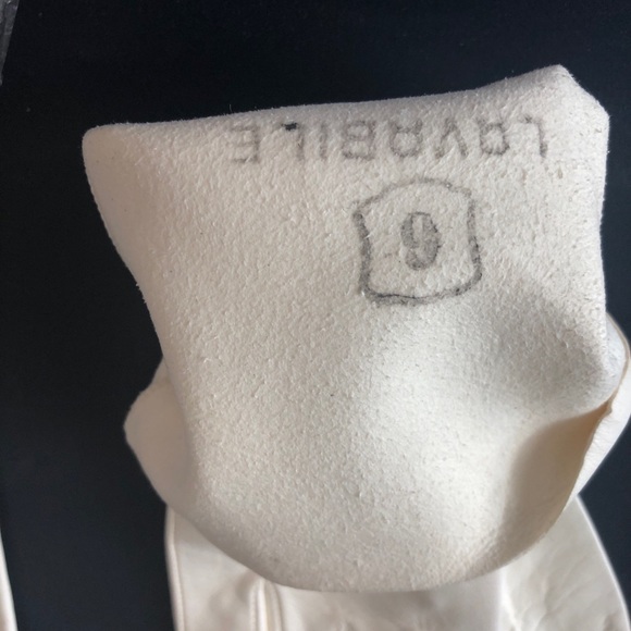 Vintage Lavabile leather gloves size 6 - Picture 3 of 4